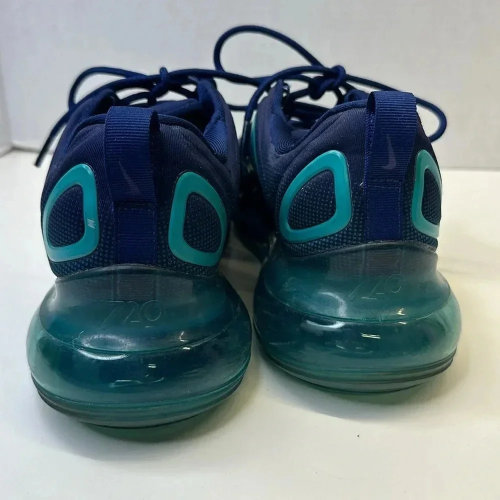 Nike Men’s Air Max 720 Nightshade Blue Teal Sneakers Tennis Shoes Size 8.5